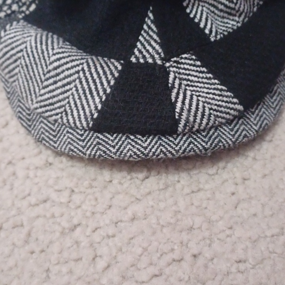 Stetson Tweed Patchwork Newsboy Cap - Picture 7 of 13